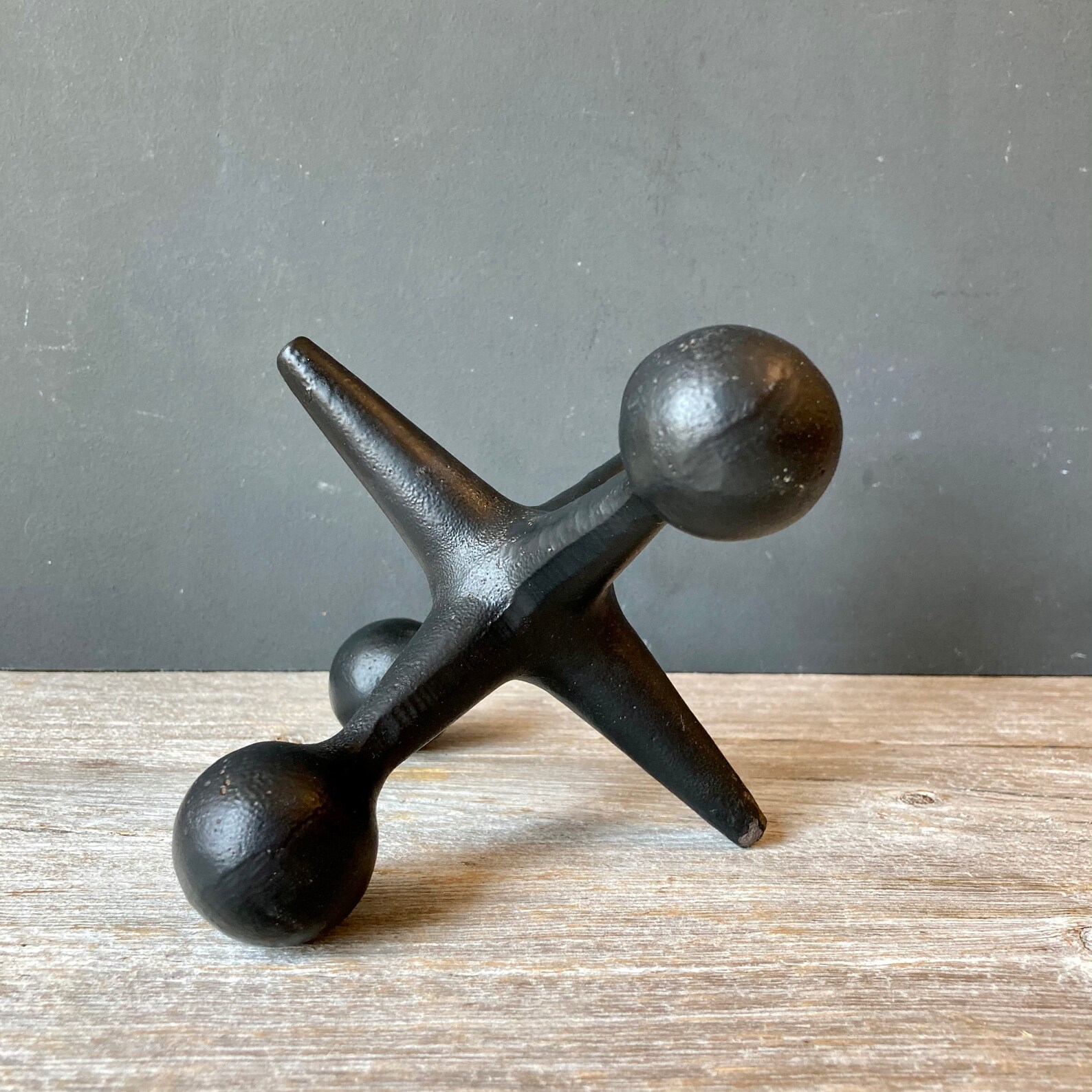 Bill Curry Design Line Cast Iron Jack Paperweight Single Etsy