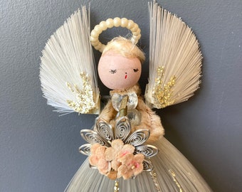 Vintage Christmas Ornaments - Angel -