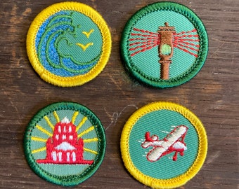 Distintivi vintage delle Girl Scout - Singoli