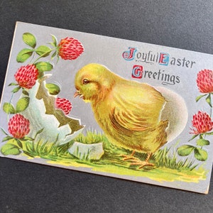 Cartolina di Pasqua d'epoca anni 1900 - Cartolina di Pasqua