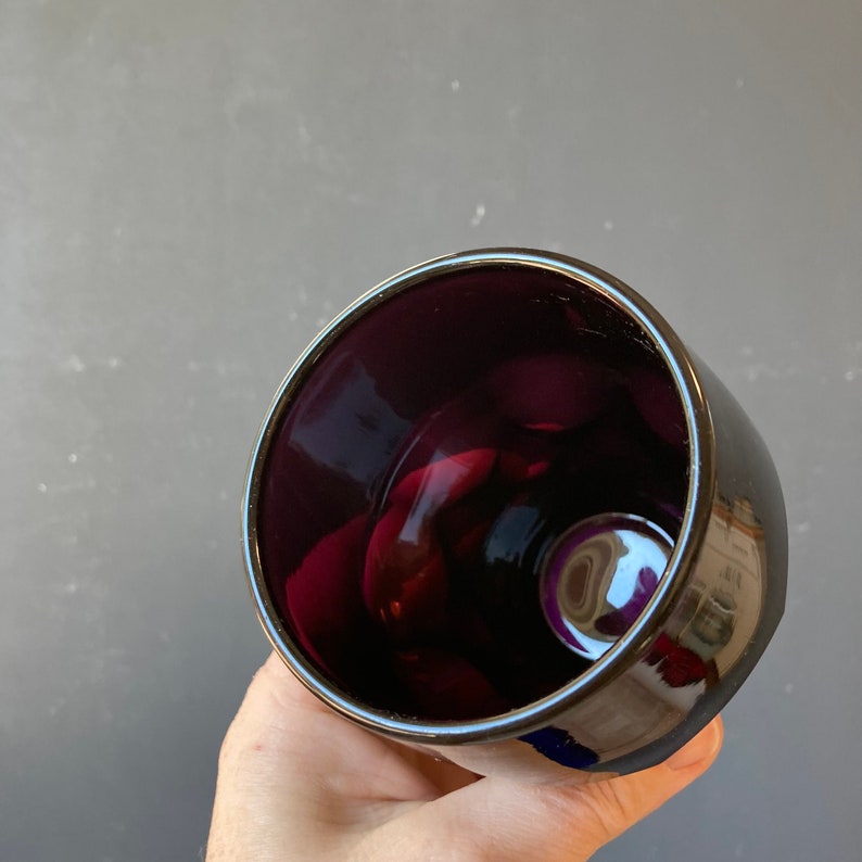 Viking Glass Company Rainbow Goblets Viking Goblets Etsy