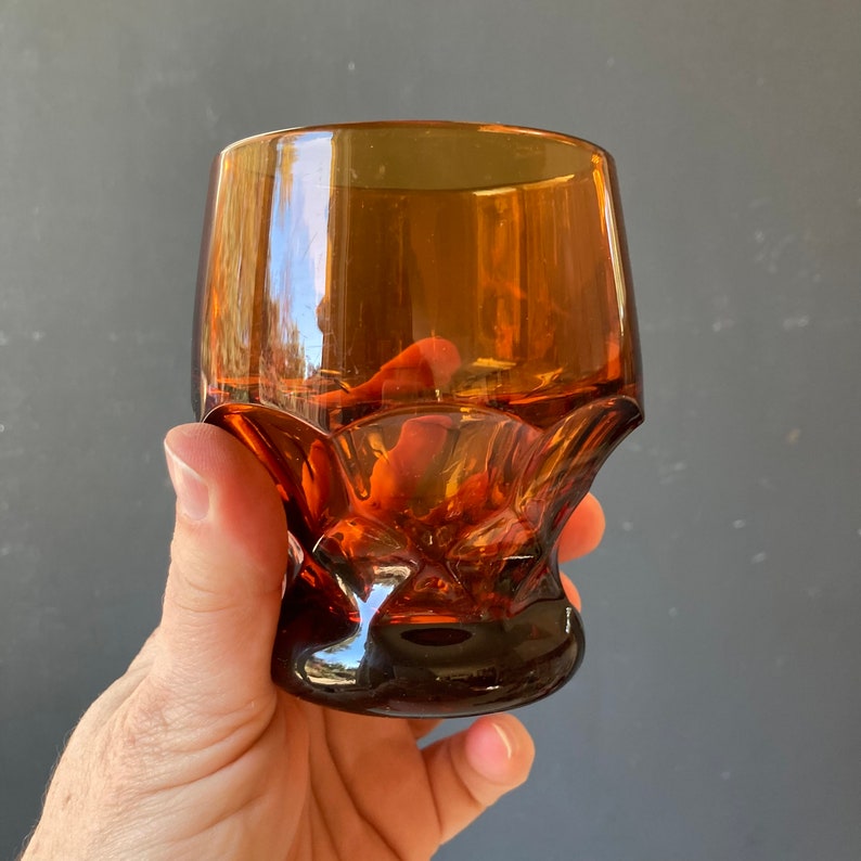 Viking Glass Company Rainbow Goblets Viking Goblets Etsy