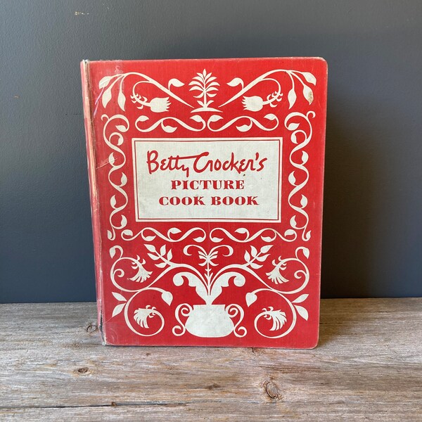 1950 Betty Crockers  Picture Cook Book