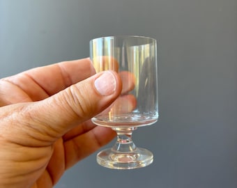 1950s Footed Cordial Glasses -  Set of 2 -