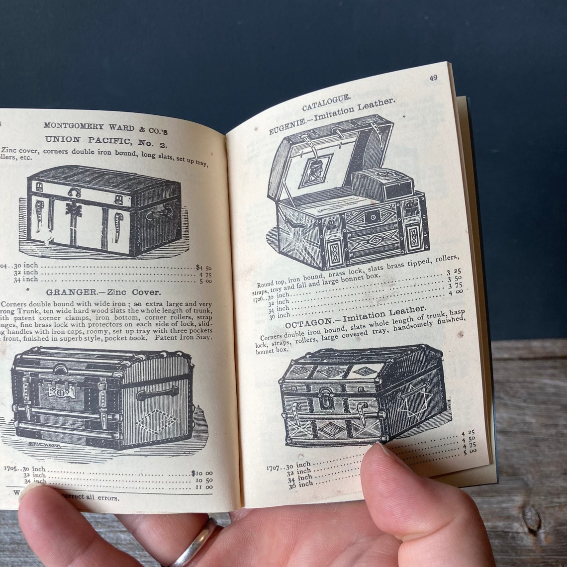 1875 Montgomery Wards Catalogue Etsy