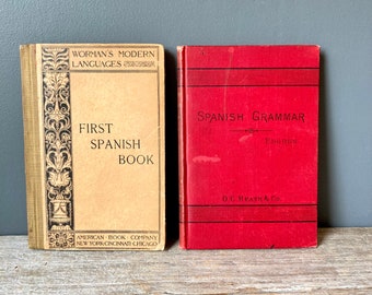 1911 and 1897 Learn Spanish Books