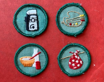Insignias de Girl Scouts de 1964 (individual)