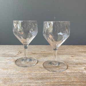 Vintage Moderne Ice Cordial Gläser - 2er-Set
