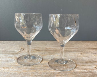 Vintage Modern Ice Cordial Glasses -  Set of 2