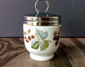 Small Vintage Porcelain Egg Coddler by Royal Worcester - Made in England - Lavinia