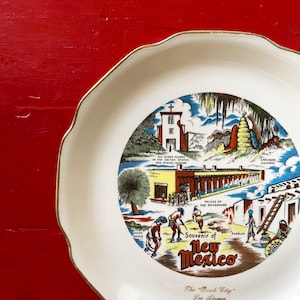 Souvenir Plate from New Mexico