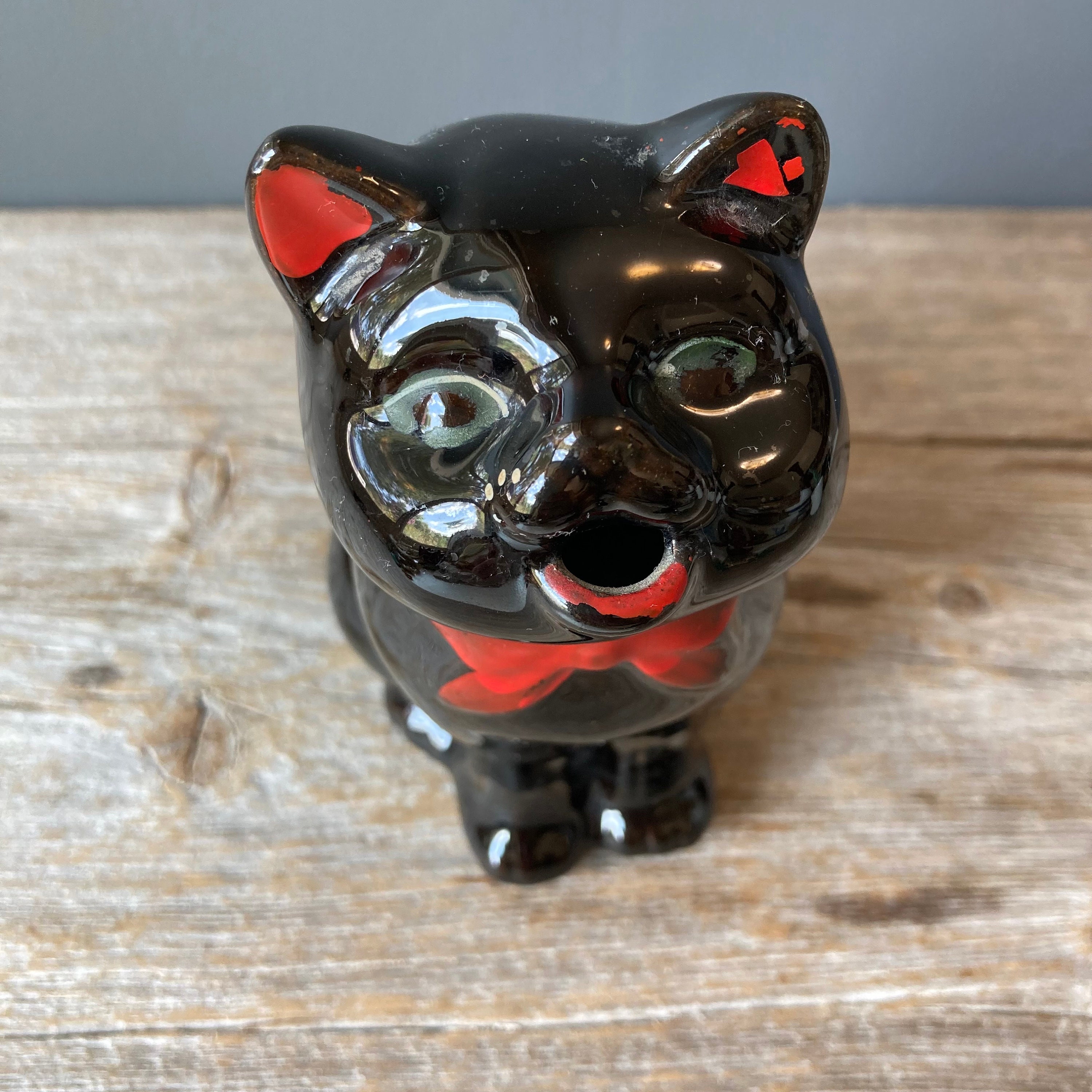 Vintage Black Cat Creamer - Made in Japan Figural Creamer Vintage Black Cat Creamer - Made in Japan Figural Creamer