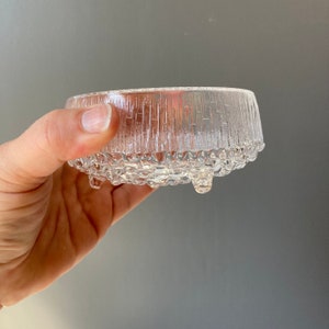 Vintage moderne Iittala Ultima Thule kom met 3 punten