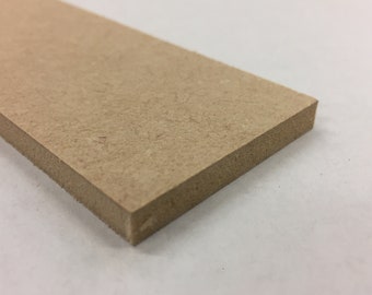 1/2" MDF Sheets - 12" x 24"  (6 sheets per box) perfect for laser work or crafting