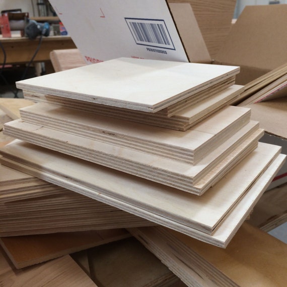 On sale! Baltic Birch Plywood scraps - great for crafting