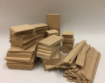 ON SALE! Gi-normous box of 1/4" MDF pieces, perfect for crafting or laser work