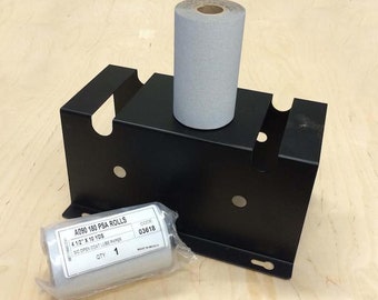 Sandpaper Dispenser for 4.5" rolls (holds two rolls)