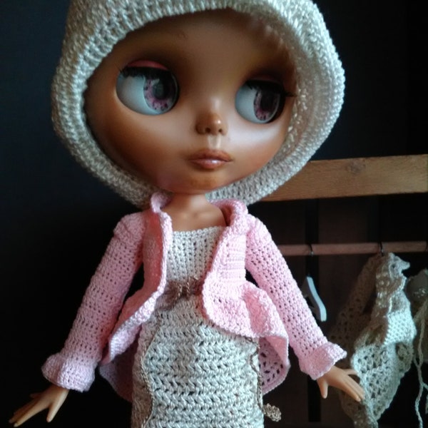 Blythe Crochet Jacket/Top Regency Inspired - Ready to Ship