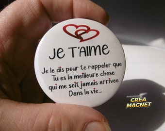 Magnet JE T'AIME