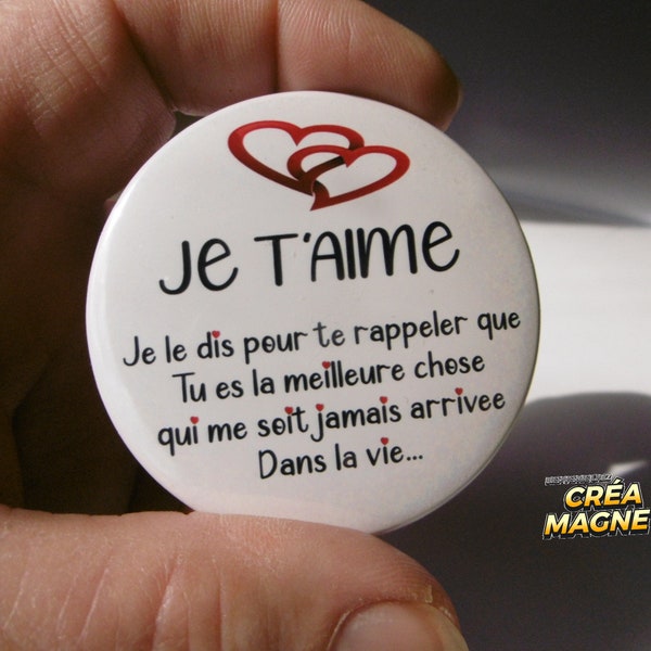 Magnet JE T'AIME