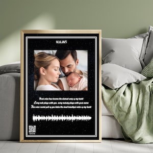 Create custom voice/video gifts w/ QR Code, Photo , Soundwave from your audio. Perfect for Mother&#39;s/Father&#39;s Day & memorable occasions!