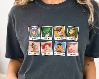 Disney Toy Story Characters Comfort Colors Shirt, Toy Story Group T-Shirt, Cool Toy Story Tee, Disney Toy Story Gift, Toy Story Sweatshirt