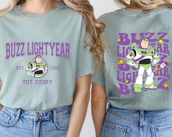 Comfort Colors Buzz Lightyear Est 1995 Shirt, Disneyland Toy Story T-Shirt, Toy Story Movie Sweatshirt, Infinity and Beyond Tee, Disney Gift