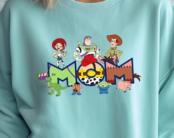 Toy Story Comfort Color Shirt, Custom Toy Story Tee, Toy Story Mom Dad Bro Sister T-Shirt, Toy Story Family Sweatshirt, Toy Story Group Gift