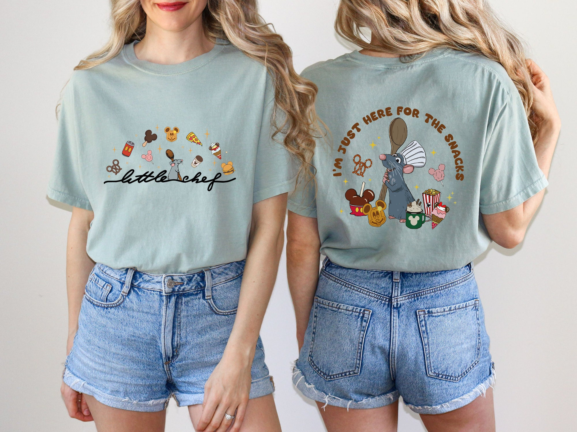 Little Chef Remy Comfort Colors Shirt, Funny Ratatouille Chef Sweatshirt, Just Here For The Snack T-Shirt, Pixar Ratatouille Tee, Remy Gift