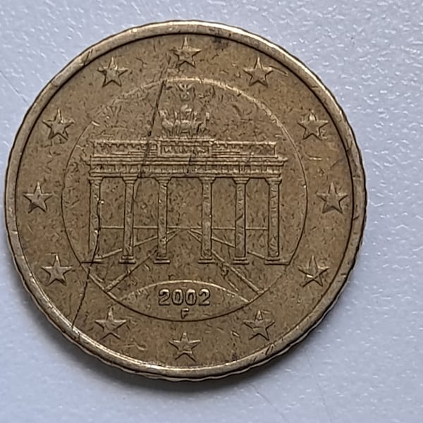 Colletion coin 50 cent EURO 2002 from Germany