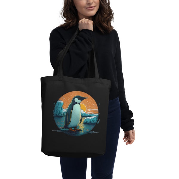 Eco Tote Bag - Penguin - Inspired by Nature