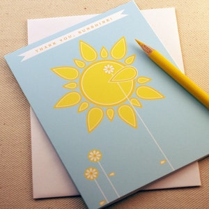 Thank You Card Thank You Sunshine by Oh Geez Design image 3