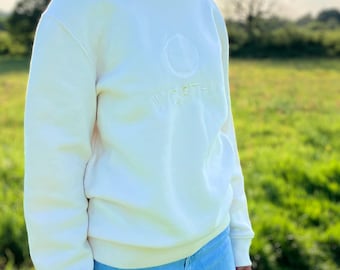 Heavyweight organic cotton sweatshirt - Raw natural