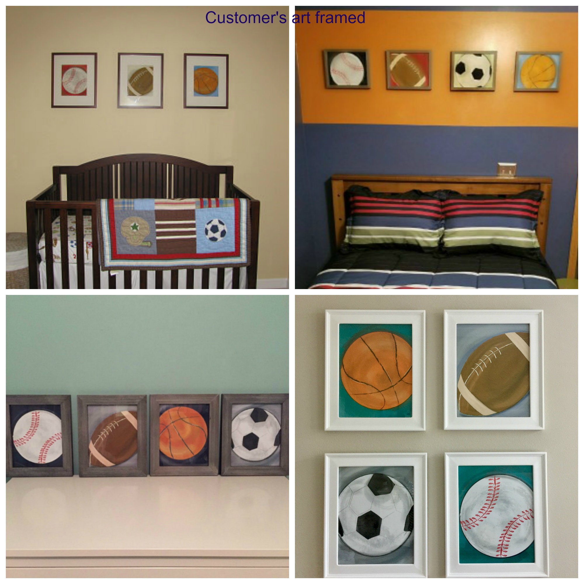 Sports Wall Art Decor Kids Sport Prints. Sports Artwork for Etsy.de