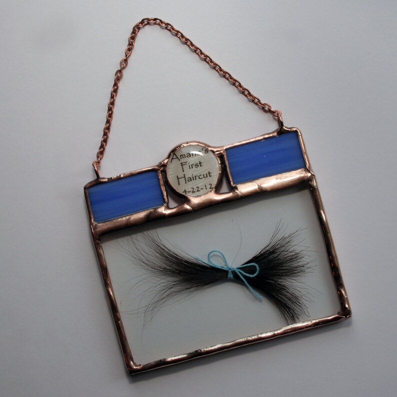 Baby Hair Personalized Keepsake Etsy