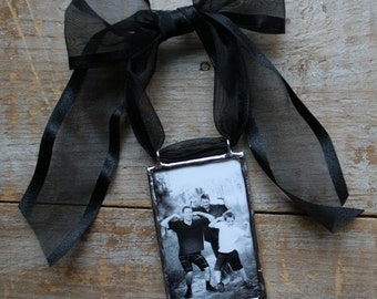 Personalized Photo Christmas Ornament – Two-Sided Copper Keepsake