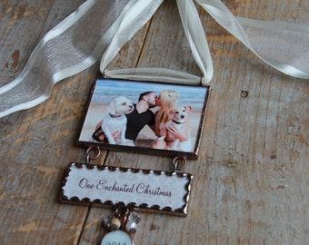 Custom Christmas Ornament Newly Engaged First Married Christmas Ornment as Mr. & Mrs.
