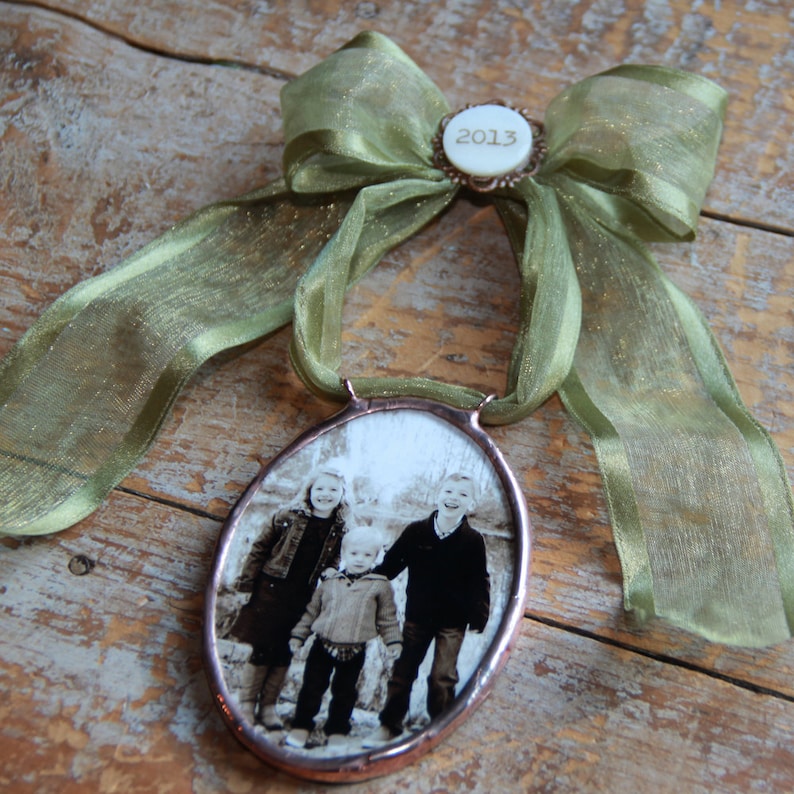 Oval christmas ornaments