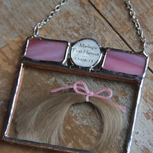 Baby Hair Personalized Keepsake, Lock of Hair Keepsake, First Curl