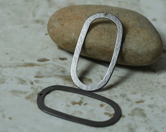 Oval charm dangle drop, size 35x19mm, select your color and quantity(XW06551)(GMM)