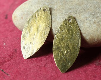 sale, Hand hammered marquise dangle drop size 26x12mm, select your color and quantity (XW02790)(ABP)