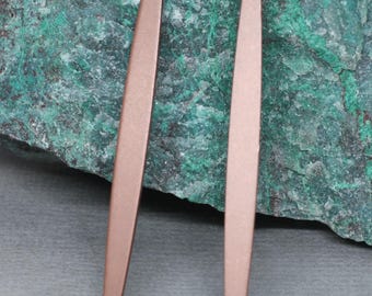 Hand textured or plain large link bar size 56x4mm, select color & quantity