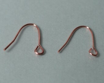 Hook earwire size 16x16mm 21g thick, select your color and quantity (ER20G)(RGN)