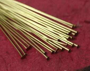 Gold Head Pins, 50mm Jewelry Making Supplies