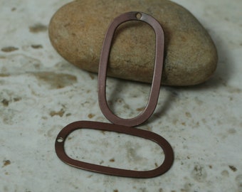 Oval charm dangle drop, size 35x19mm, select your color and quantity(XW06551)(ACB)