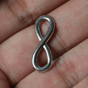 Antique silver link connector beads, select your type and quantity (MisAsLink) D62