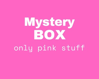 ¡¡¡Caja misteriosa solo con cosas rosas!!!