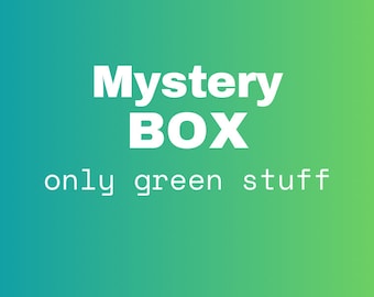 Mystery box met alleen maar groen spul!!!