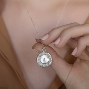 Personalised Silver Initial Necklace