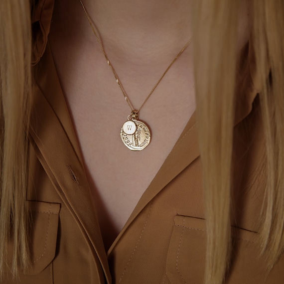 9ct gold hotsell personalised necklace